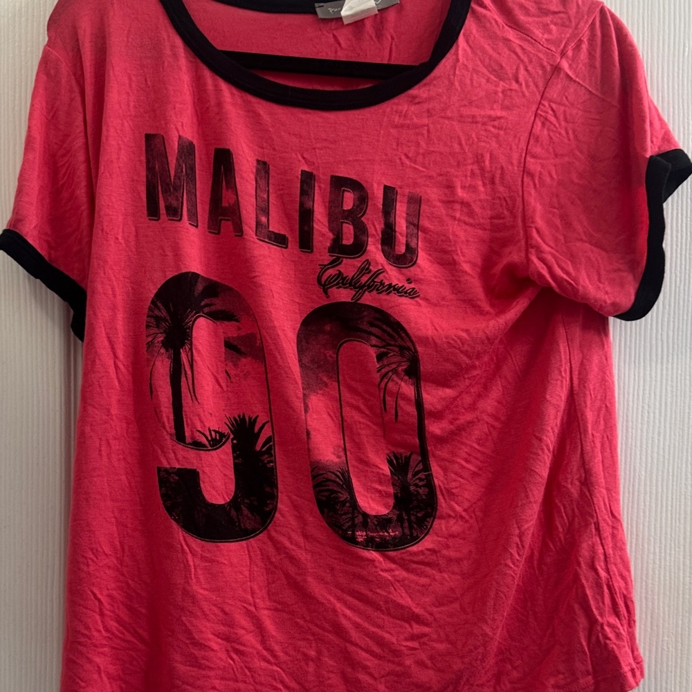 Purple Snow Red and Black T-Shirt